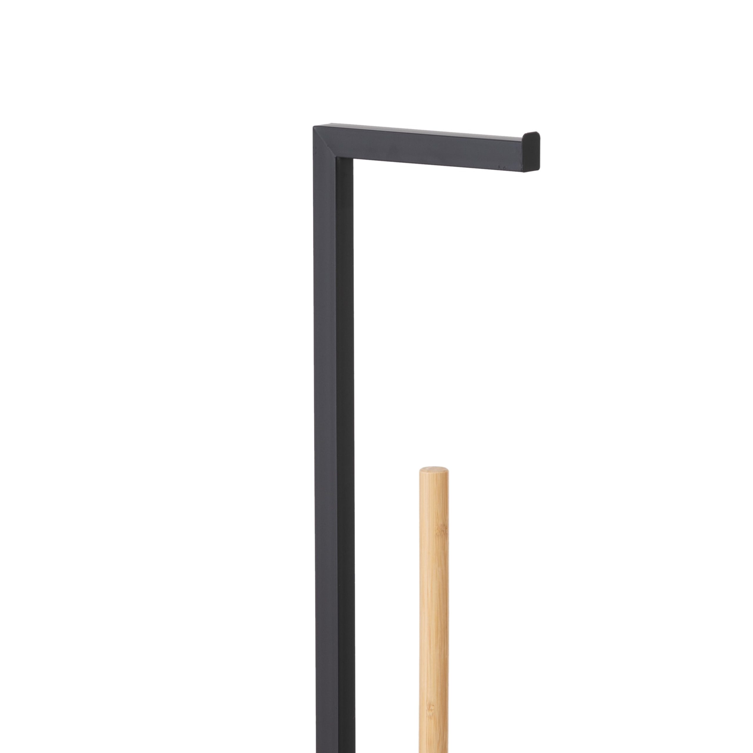 Держатель для туалетной бумаги Boho, черный