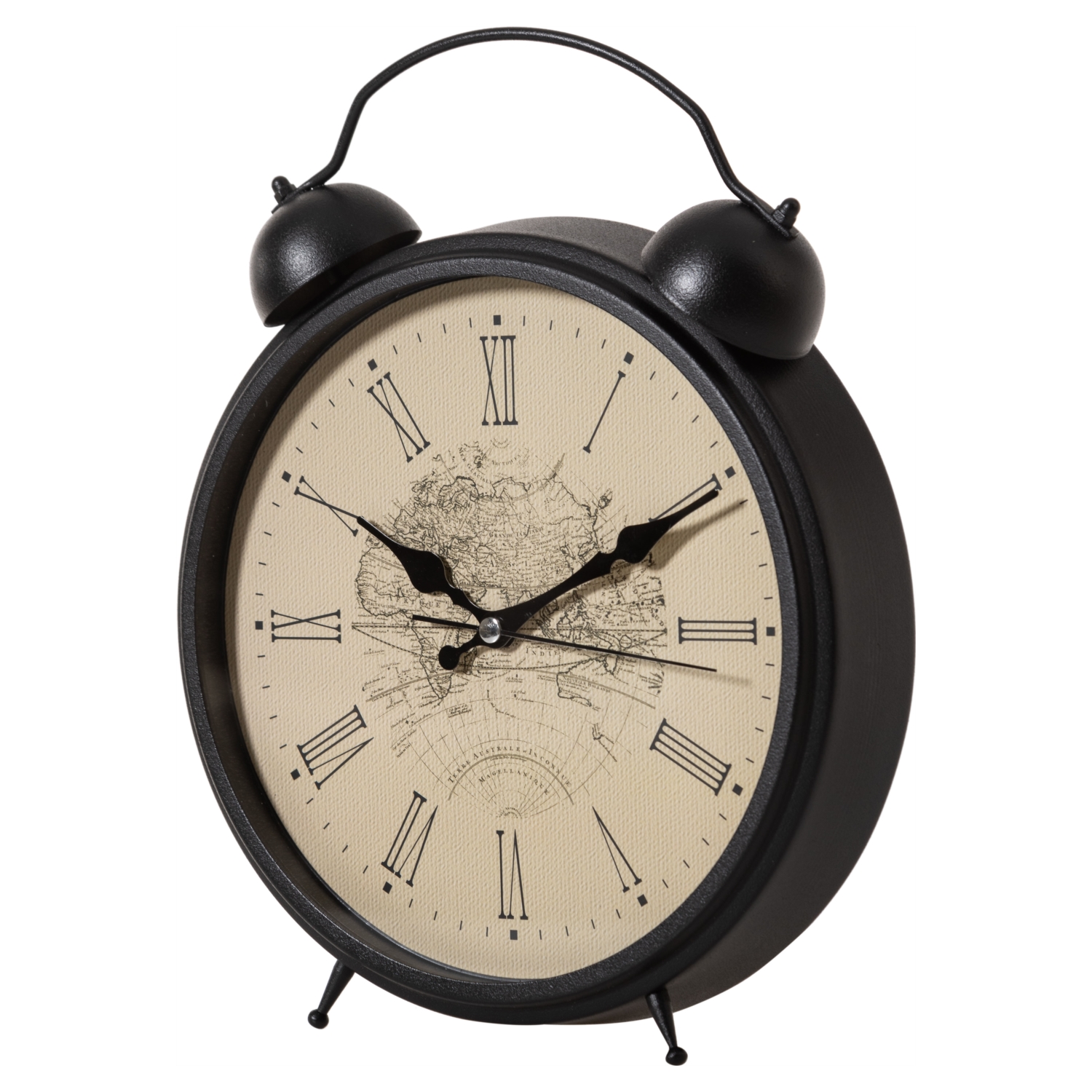 d374794a-bf08-4d84-9342-e9889bff07d8 Настольные металлические часы Map