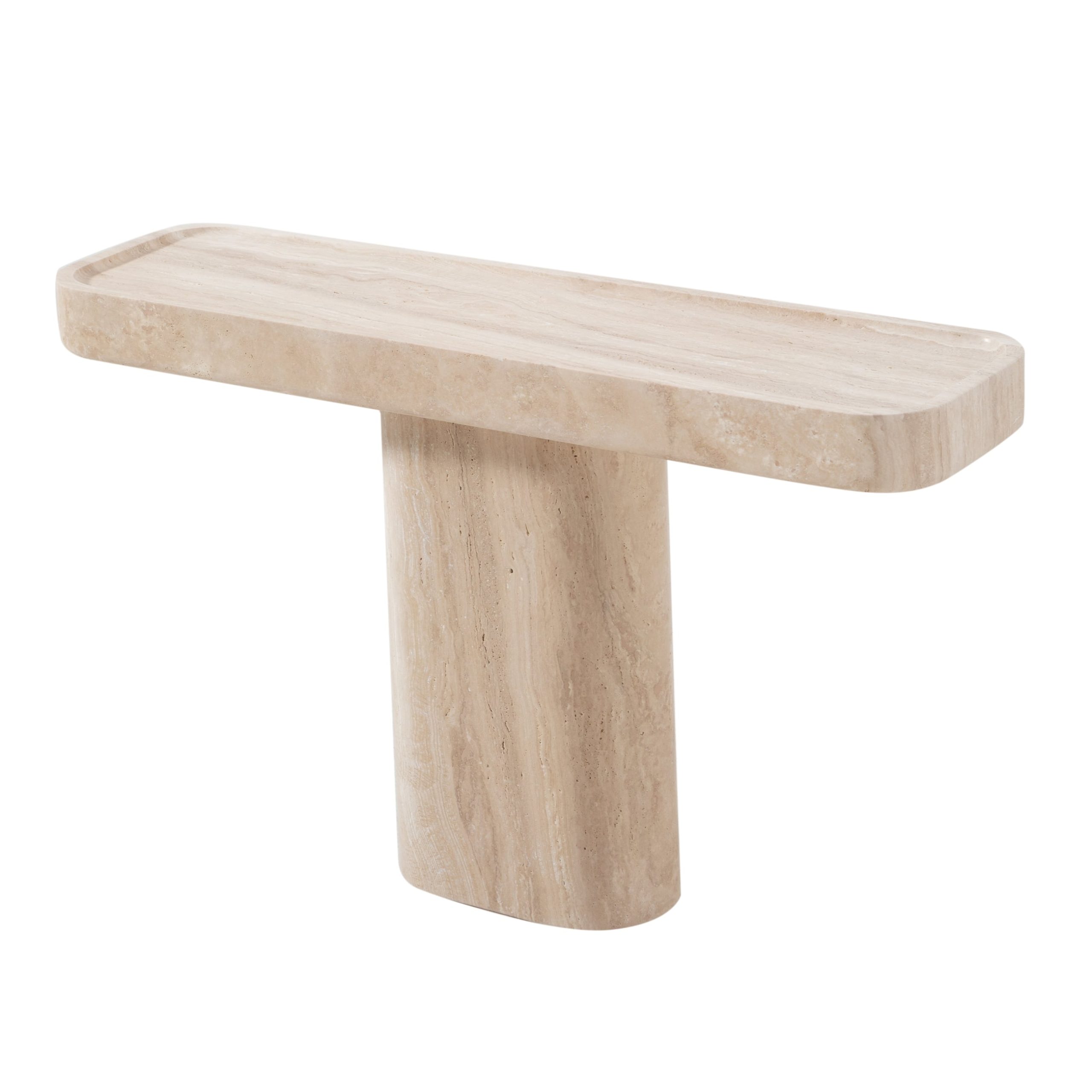 Консоль Травертин Curve