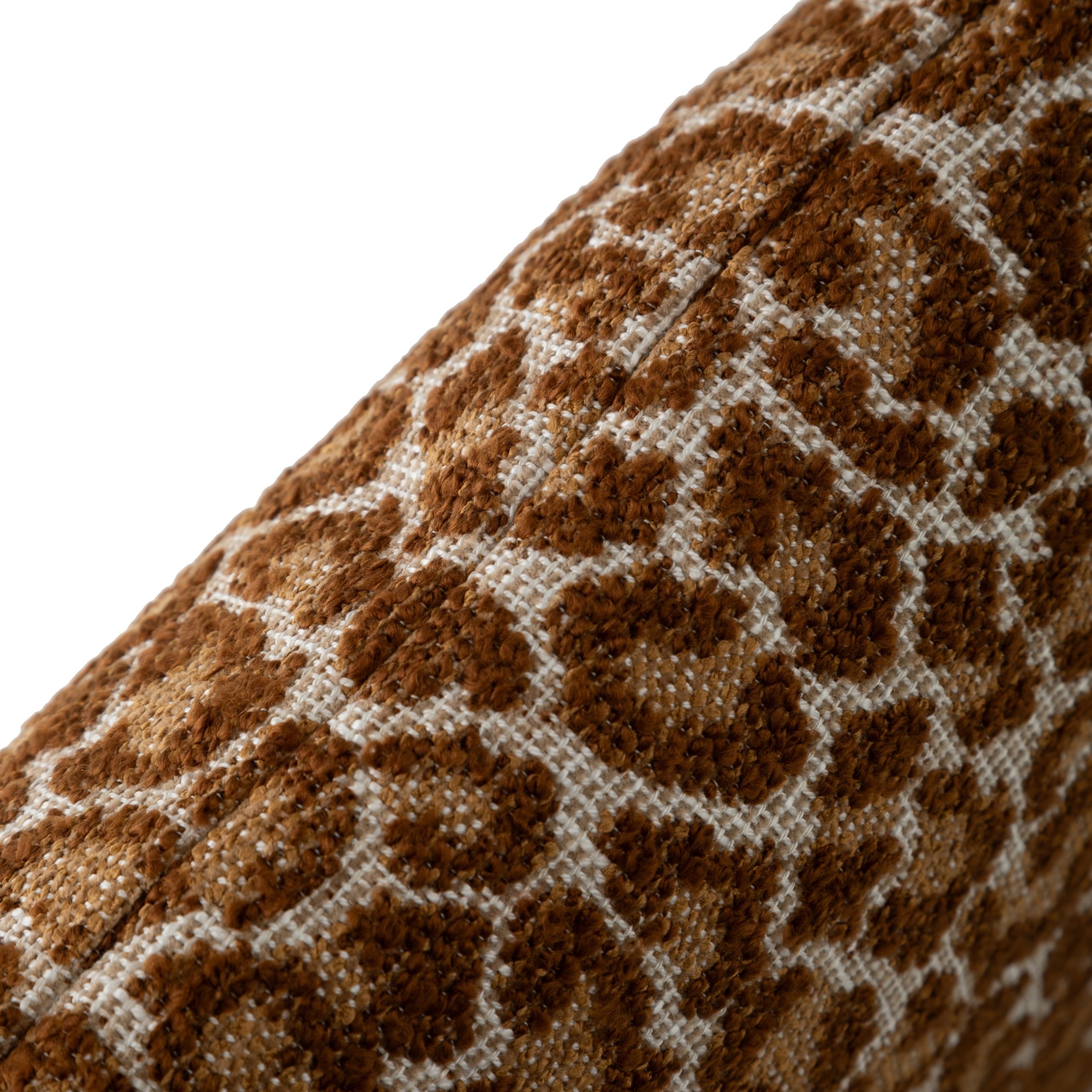 Подушка Leona, горчичного цвета, 45х45