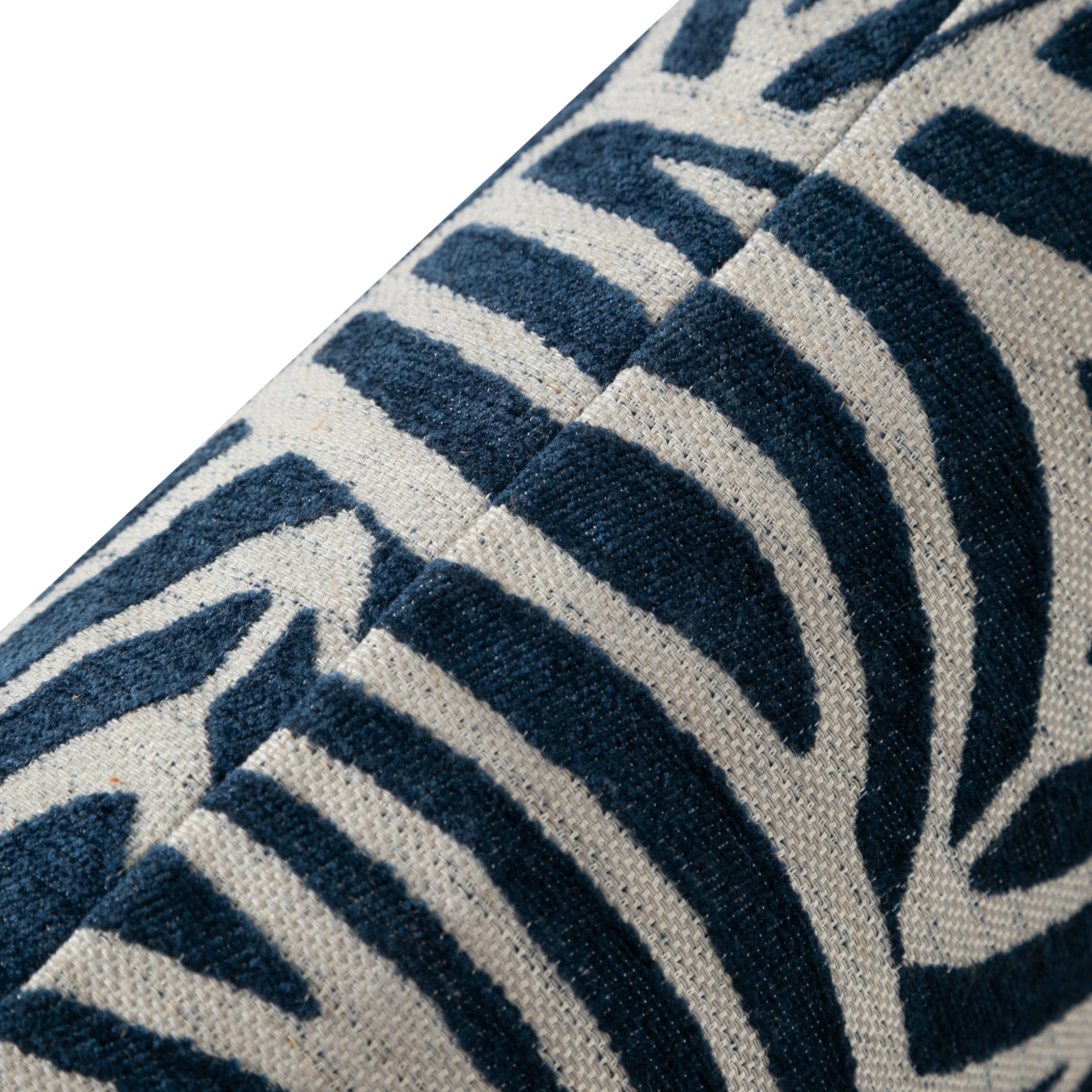 Подушка ALBA WAVE, темно-синяя, 30x50