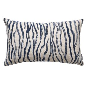 Подушка ALICE WAVY, темно-синяя, 30x50 см