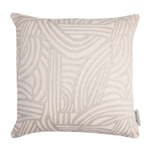 Подушка ALBA WAVE, цвет экрю, 50х50