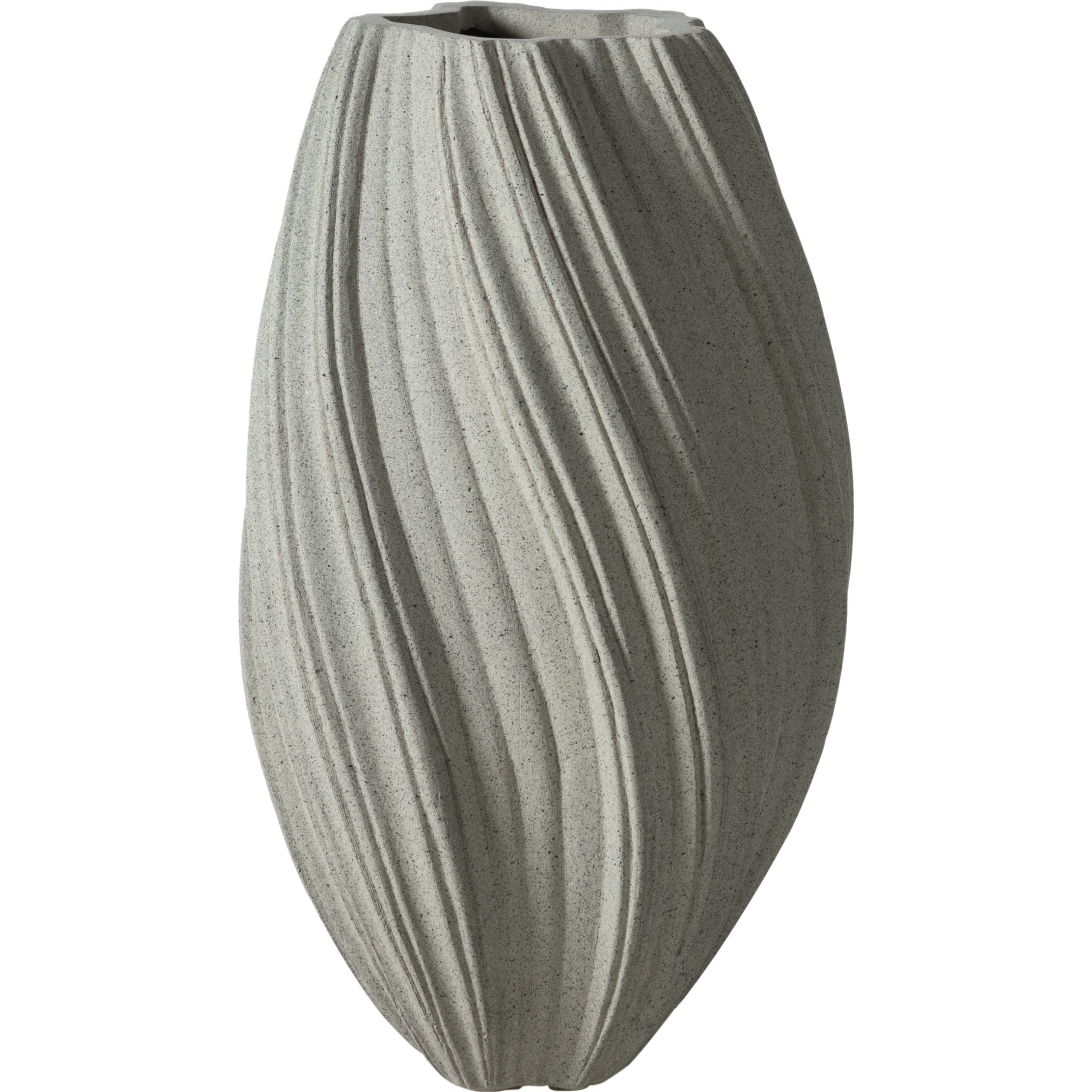 1da921ac-03e0-4c86-95b0-391d99c87df1 Ваза спиральной формы, бежевая