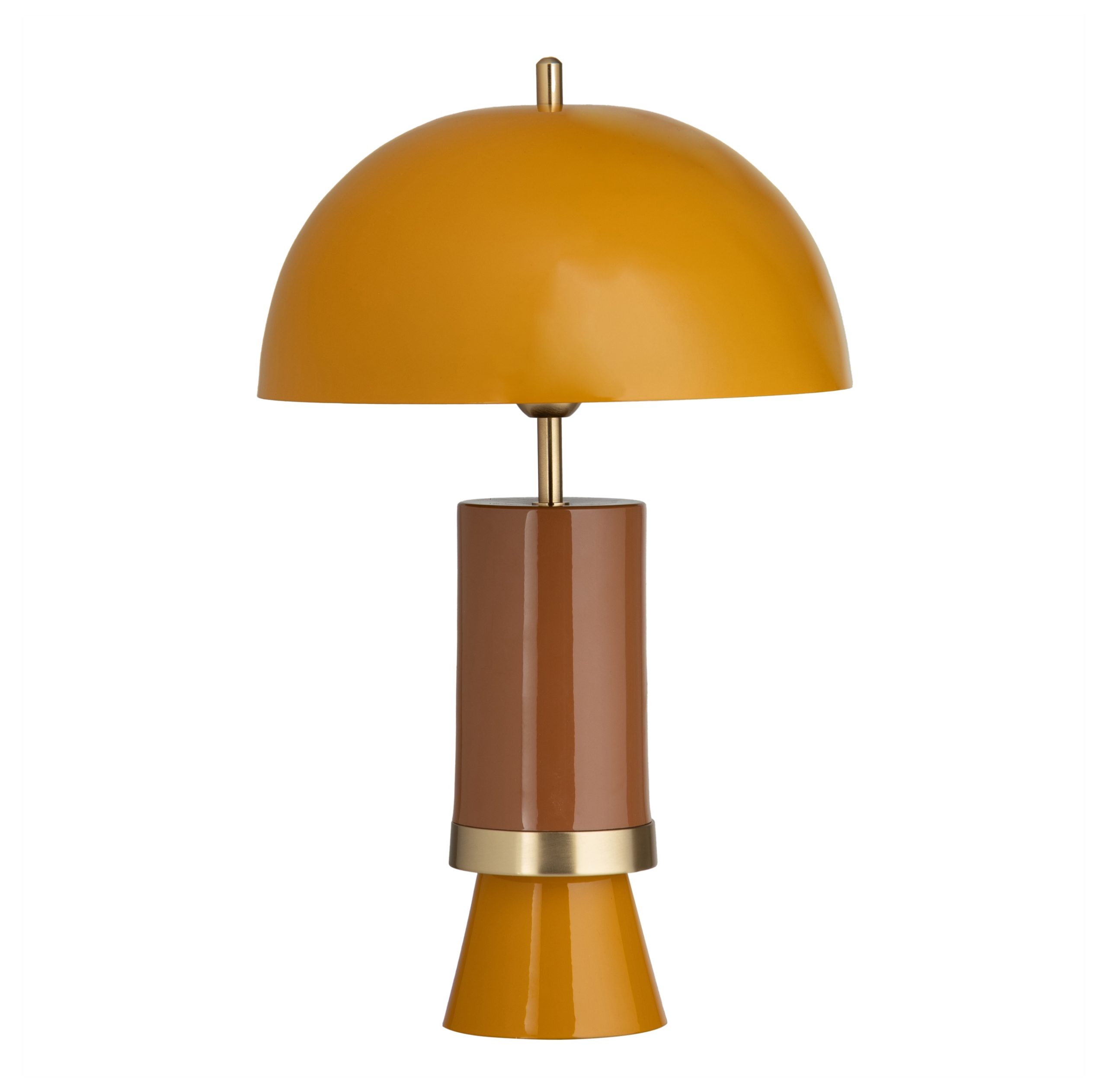 Настольная лампа Nexa, оранжевая, 51 см