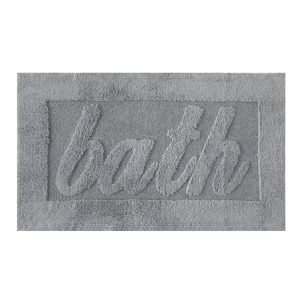 Коврик для ванной Bath, серый, 60×100 см