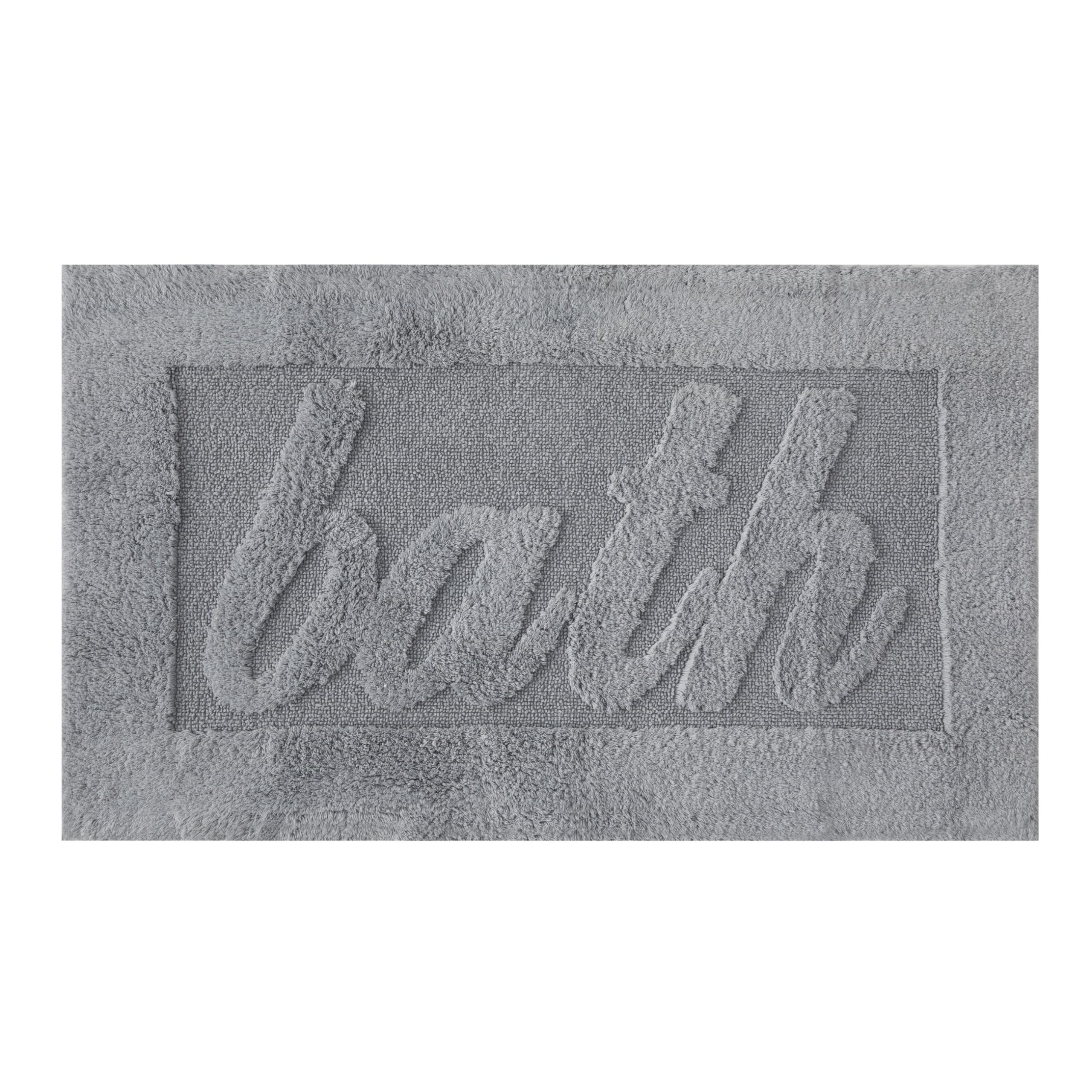 Коврик для ванной Bath, серый, 60×100 см
