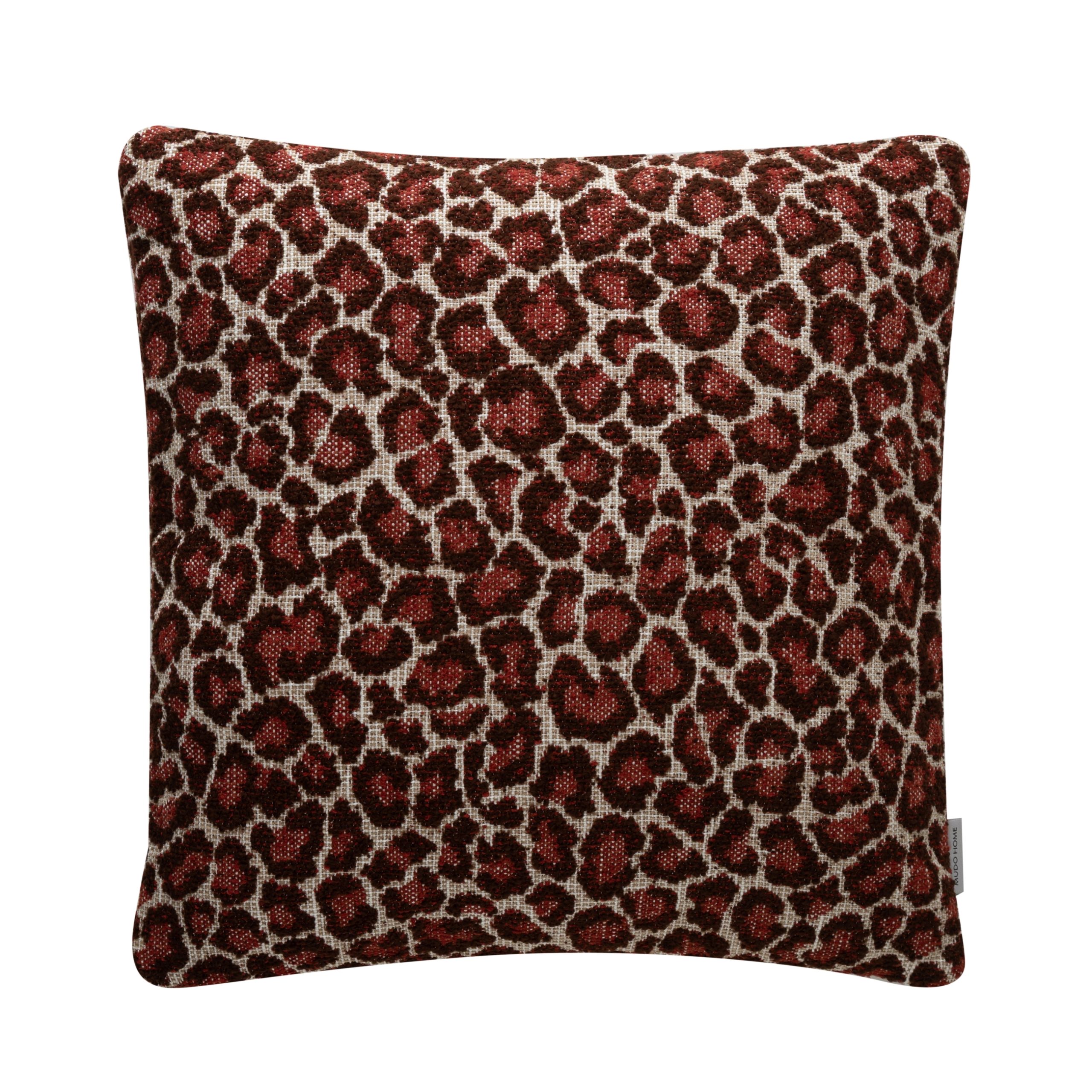 Подушка Leona, красновато-коричневая, 45х45 см