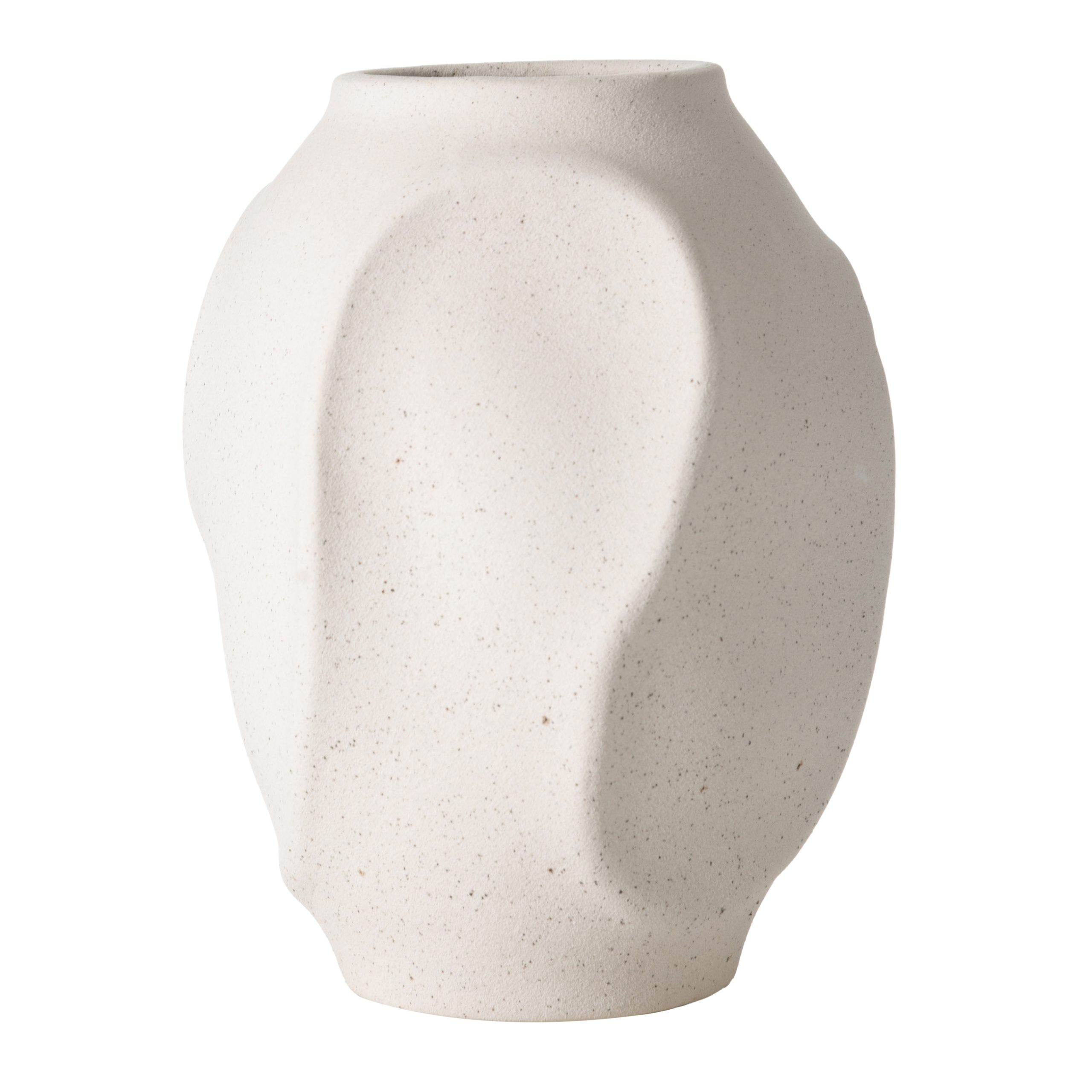 459ab769-8501-4e4d-a420-3672536739e2 Гладкая керамическая ваза 21х27 см