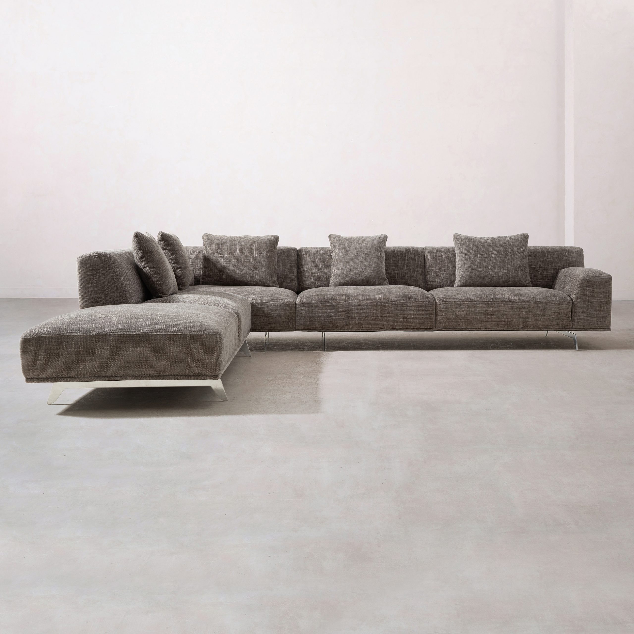 Venezia L-образное сиденье, правое, дерево