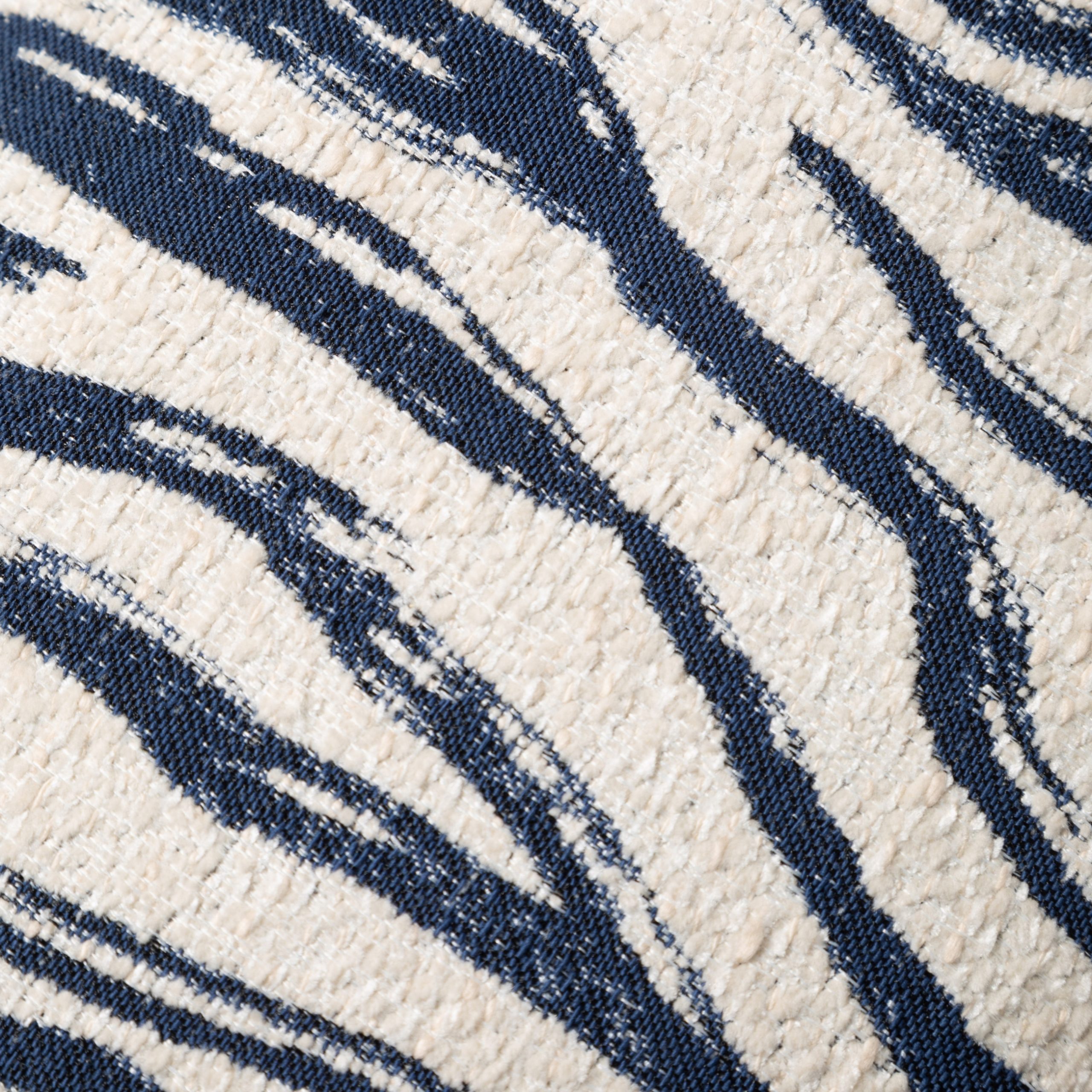 Подушка ALICE WAVY, темно-синяя, 30x50 см