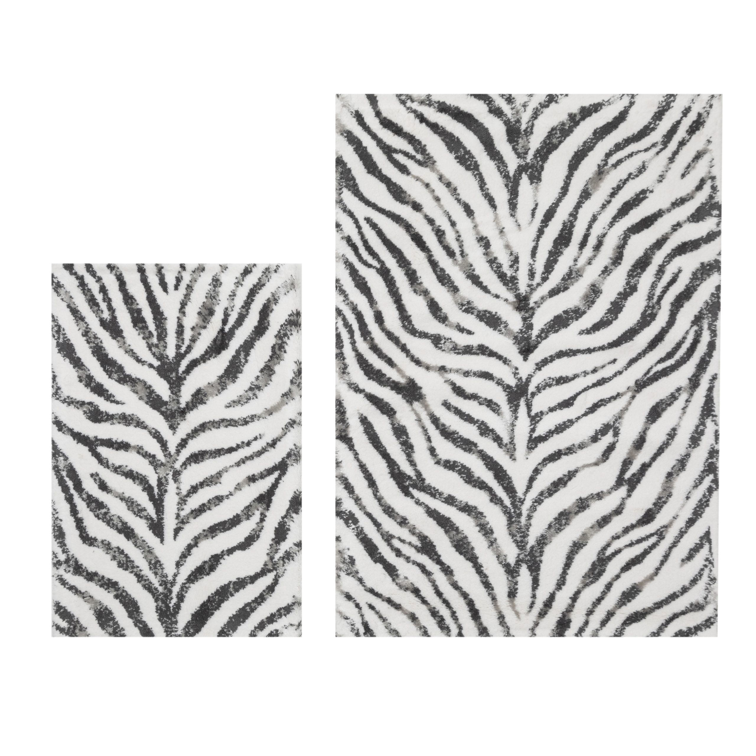 Набор ковриков для ванной Zebra, 2 шт.