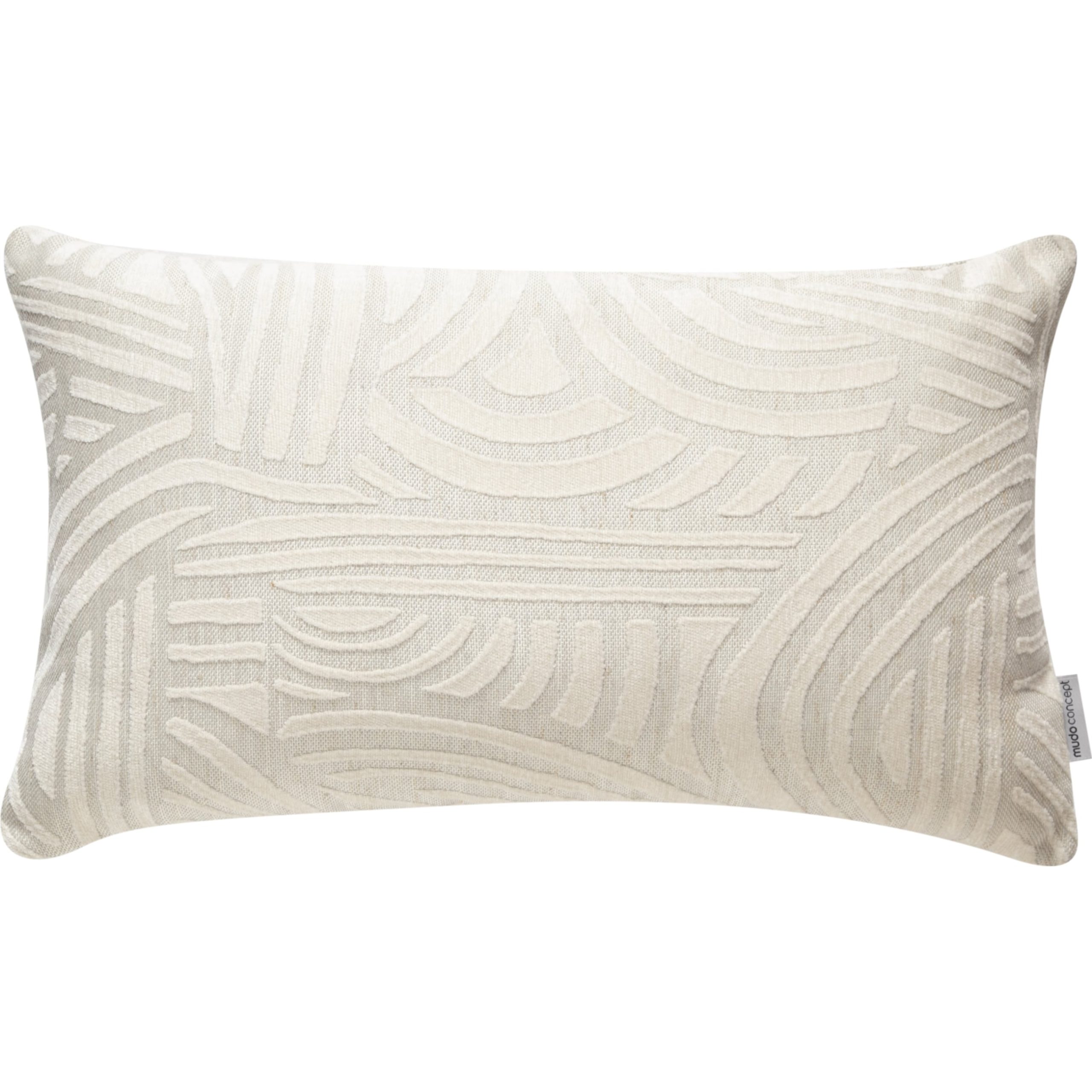 Подушка ALBA WAVE, цвет экрю, 30х50