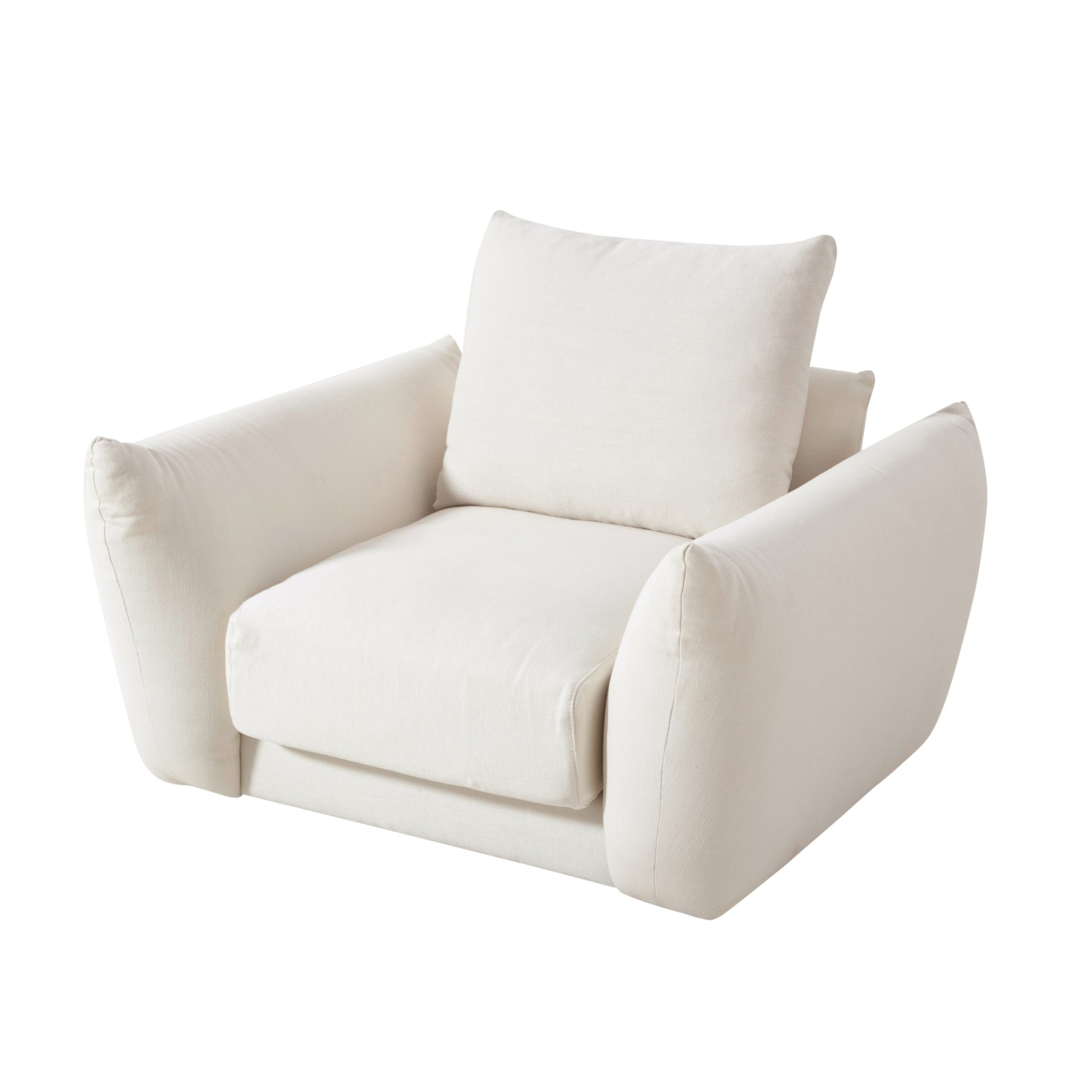 Кресло Sense, одноместное, слоновая кость (Ivory)