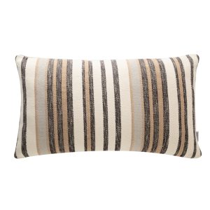 Подушка в полоску эва, экру, 40x70