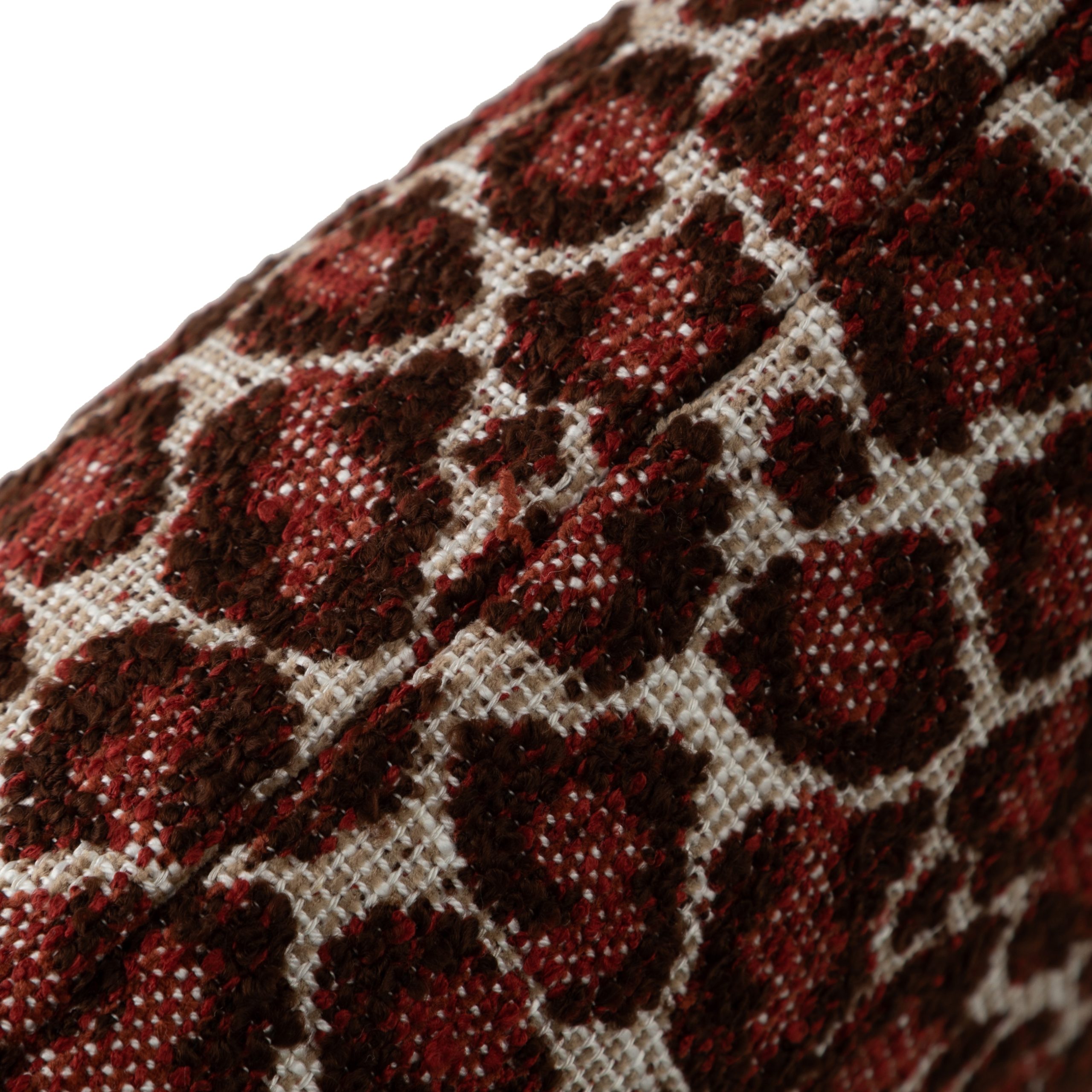 Подушка Leona, красновато-коричневая, 45х45 см