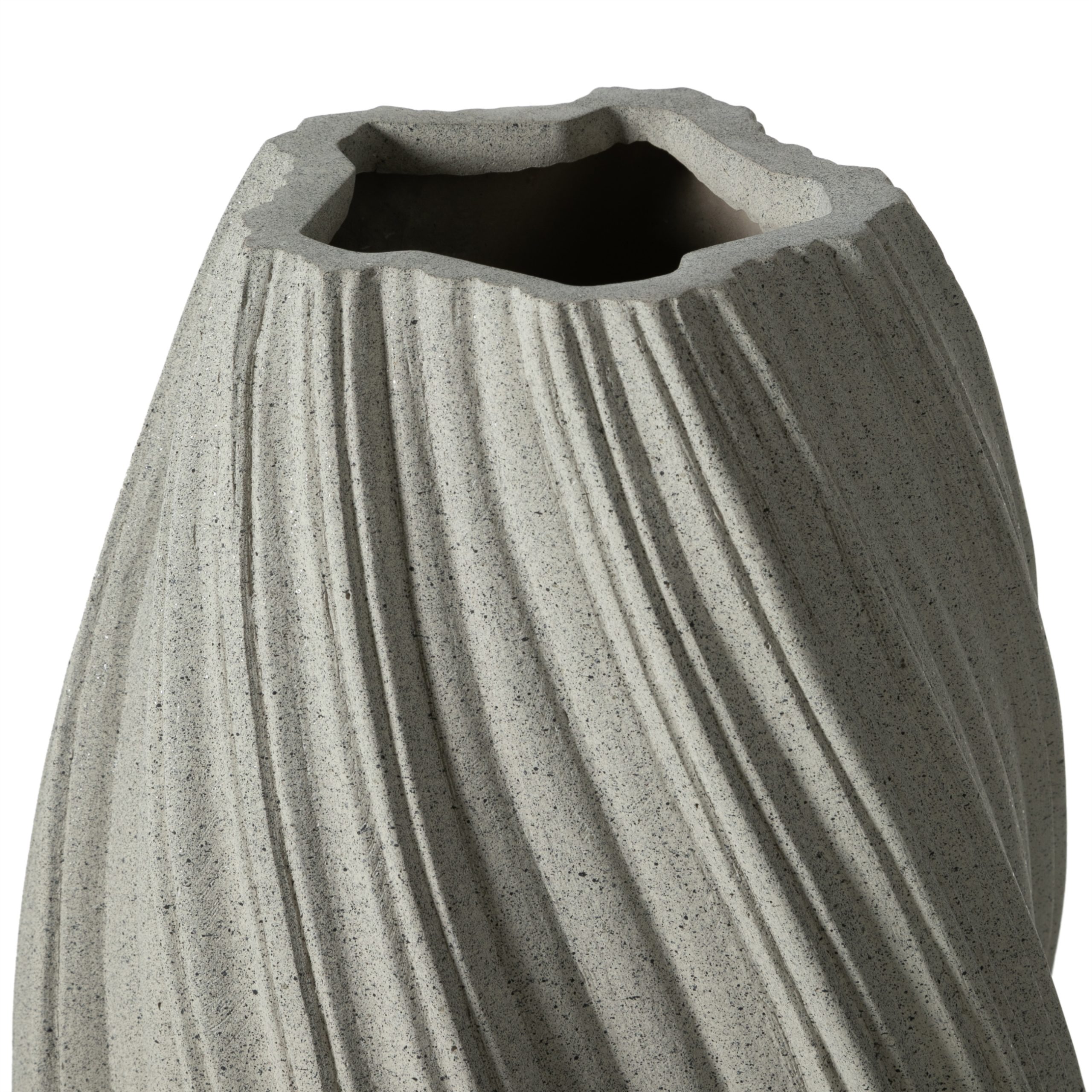 b9992105-6611-48ee-ac41-1f30f0f9fc57 Ваза спиральной формы, бежевая