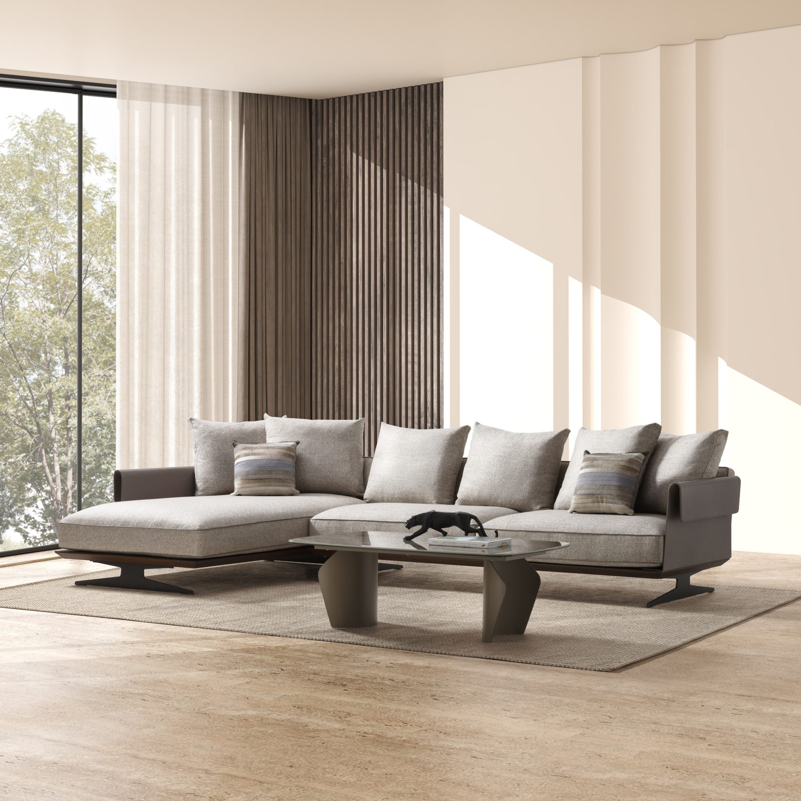 Правый диван Carlo L