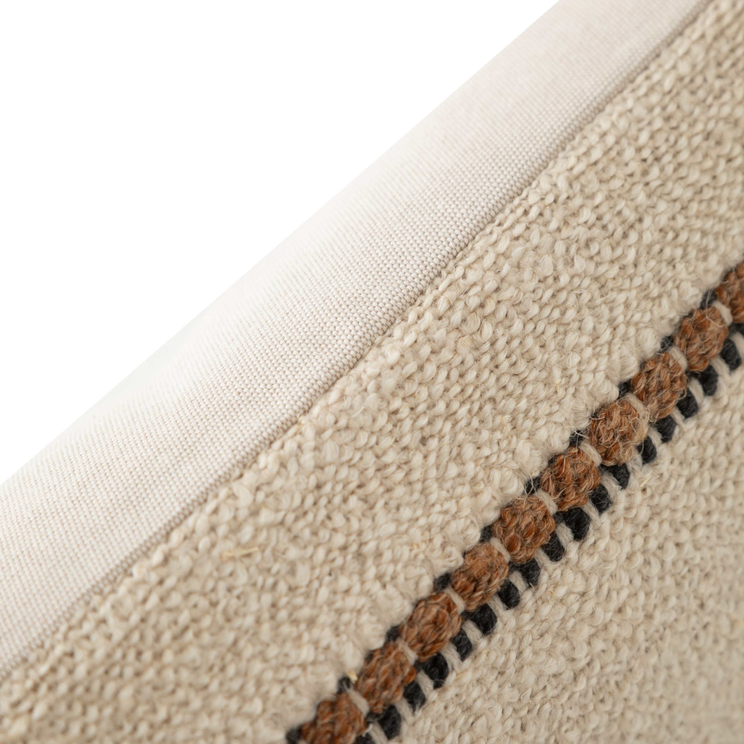 Подушка в полоску «Фиолетовый», 50х50 см