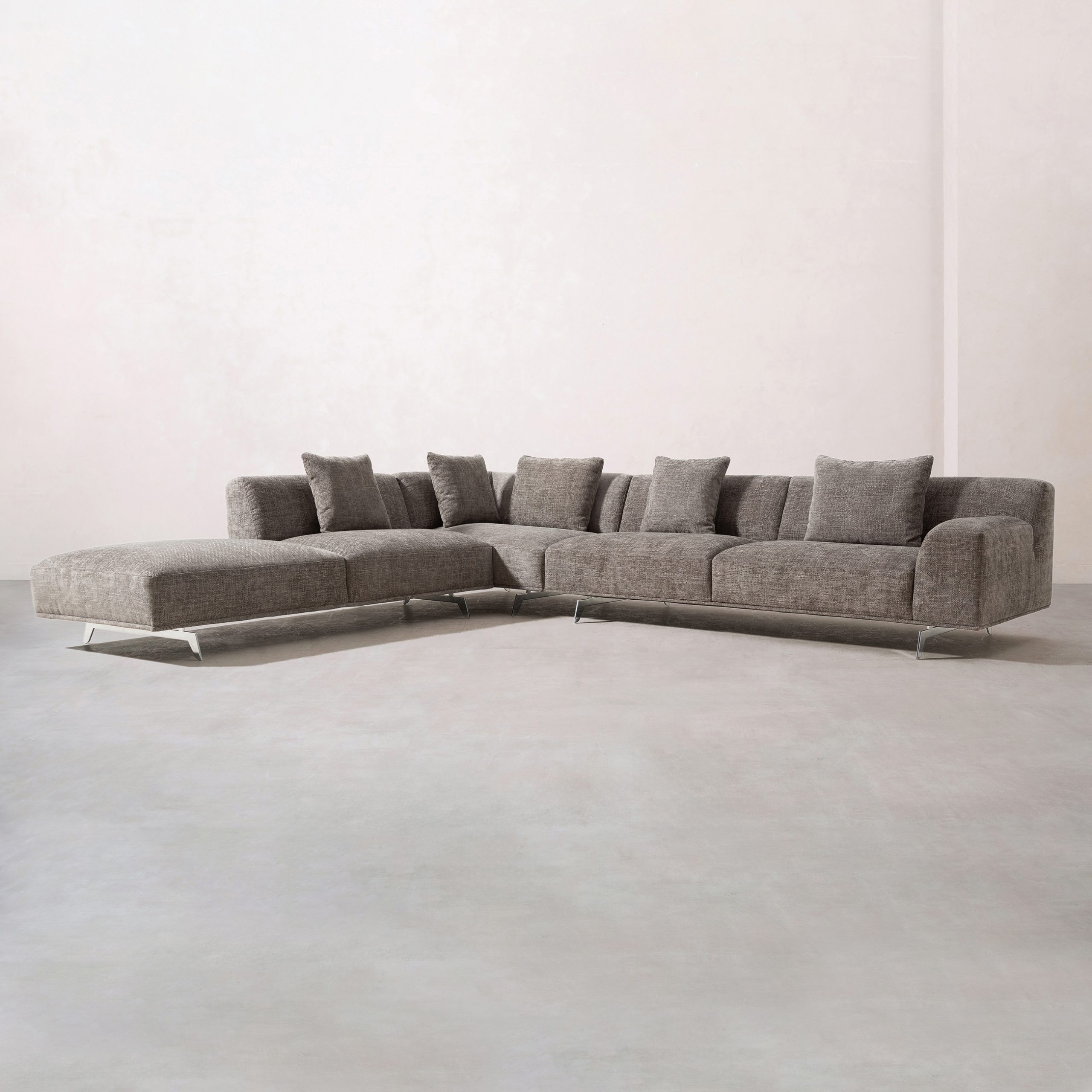 Venezia L-образное сиденье, правое, дерево