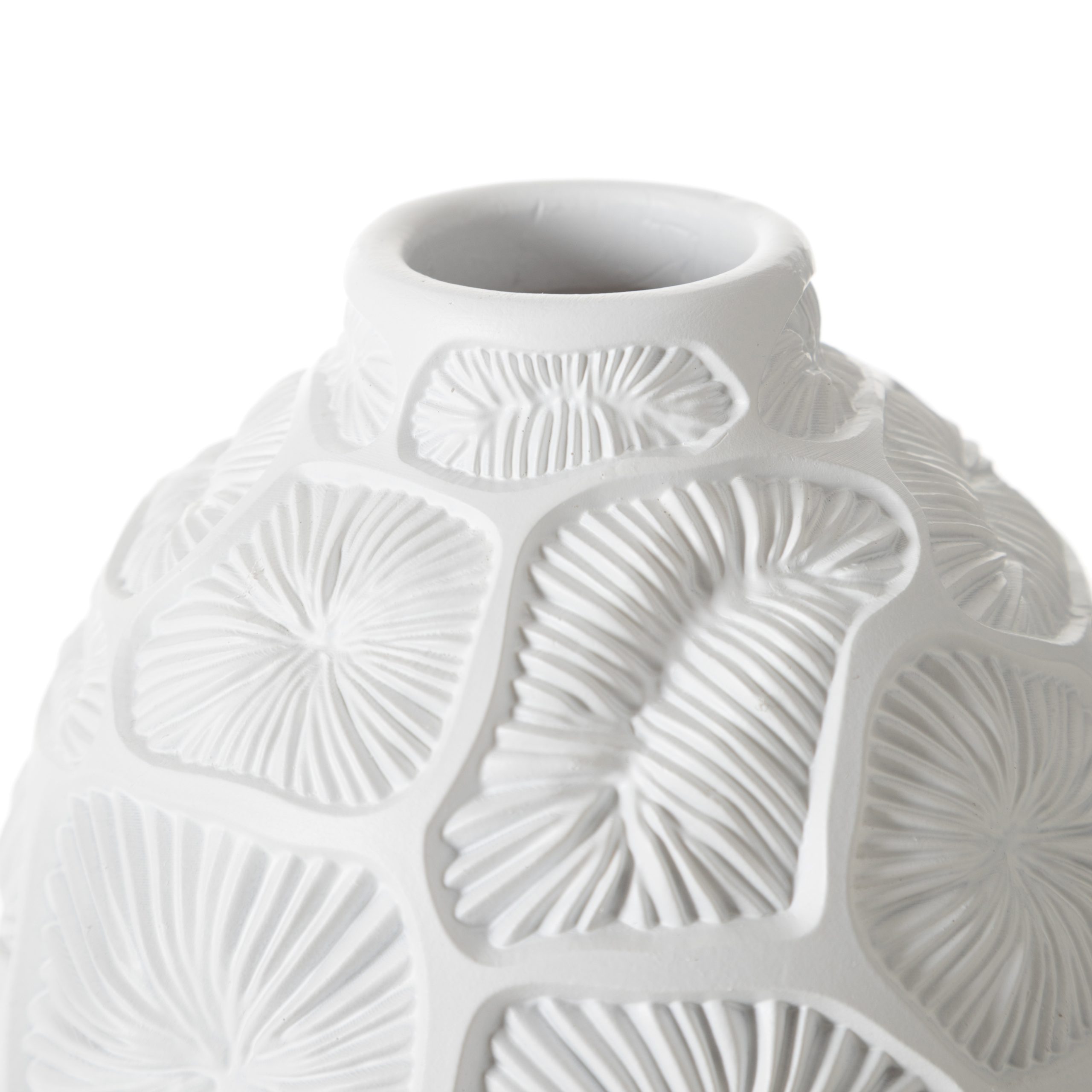 Ваза Camino белая, 17х28 см