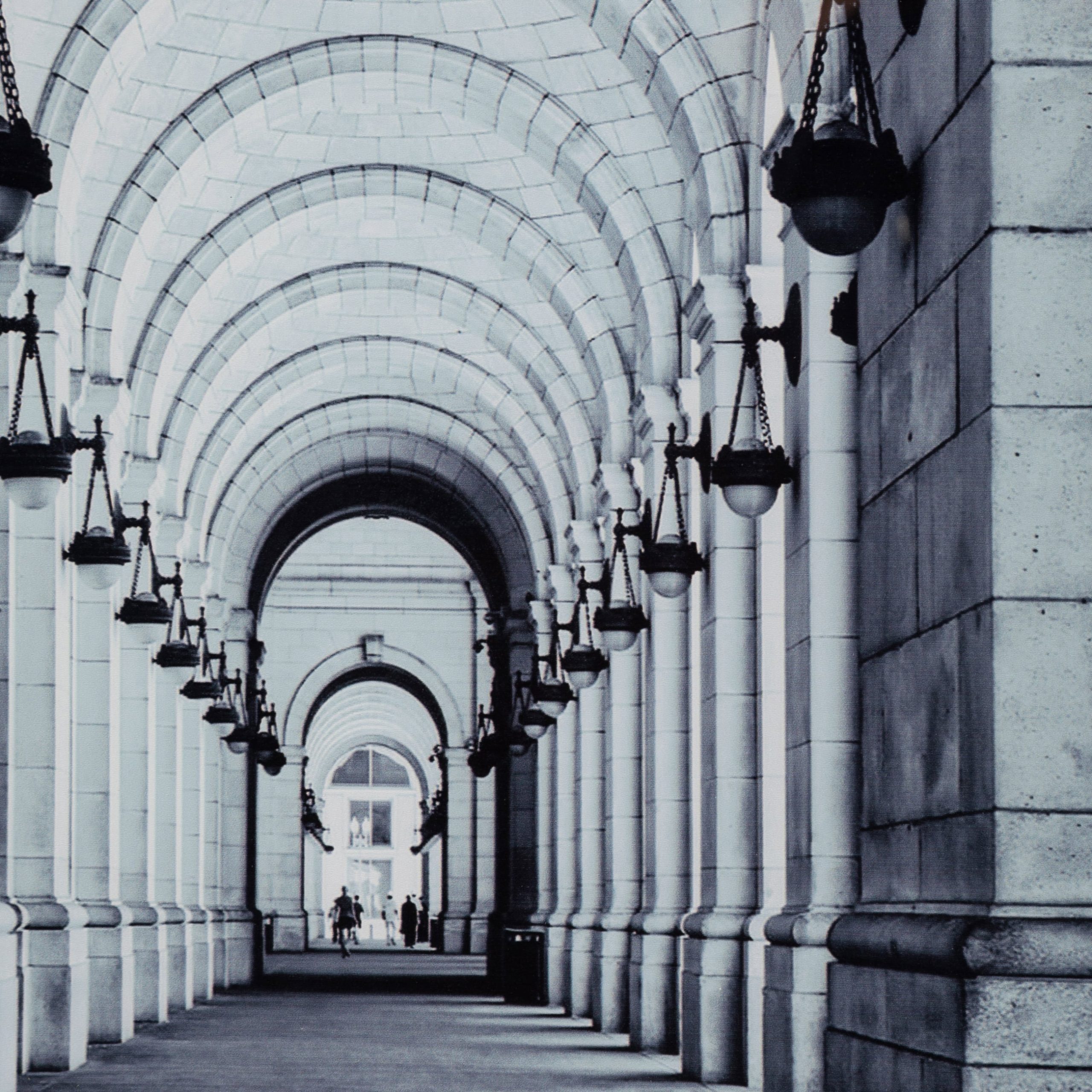 Картина Union Station в рамке, стеклянная, 60×90 см