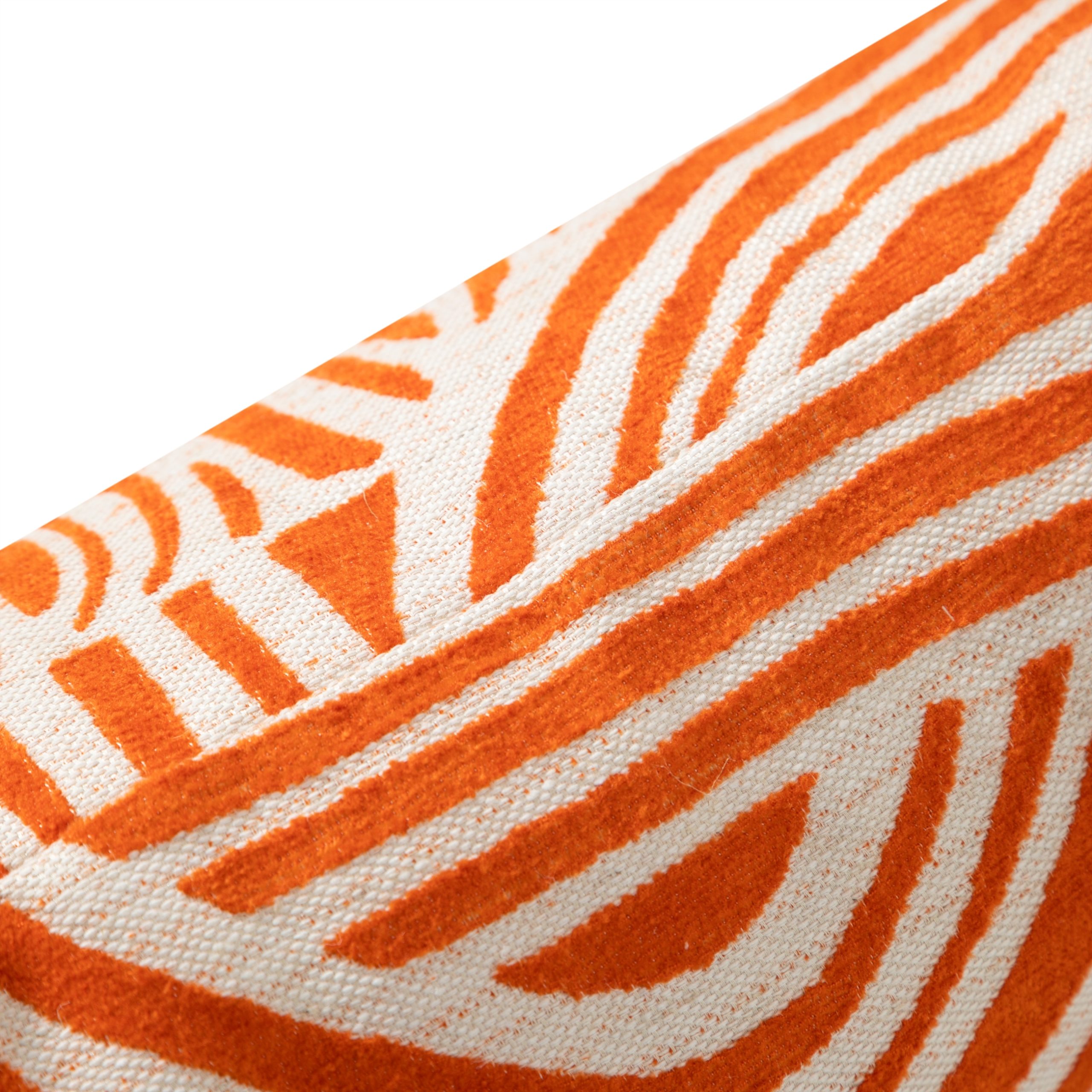 Подушка ALBA WAVE оранжевая, 50x50