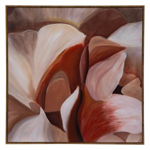 Картина маслом Daylily в рамке, 100×100 см