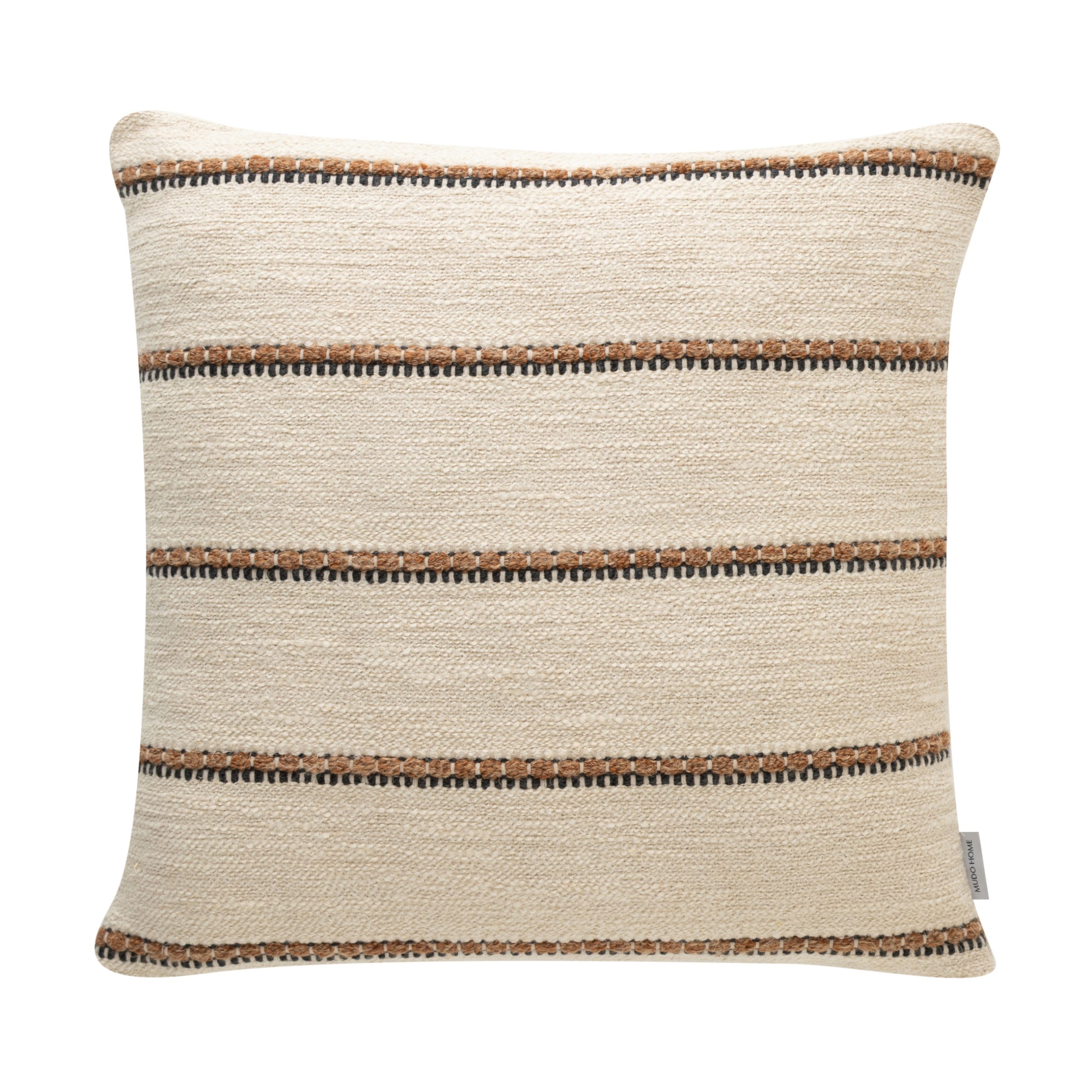 Подушка в полоску «Фиолетовый», 50х50 см